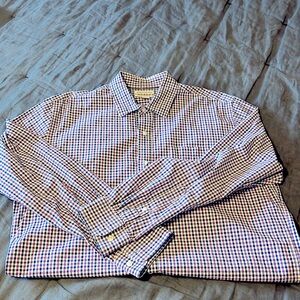 Men’s long sleeve button up